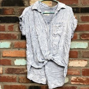 American eagle button up shirt